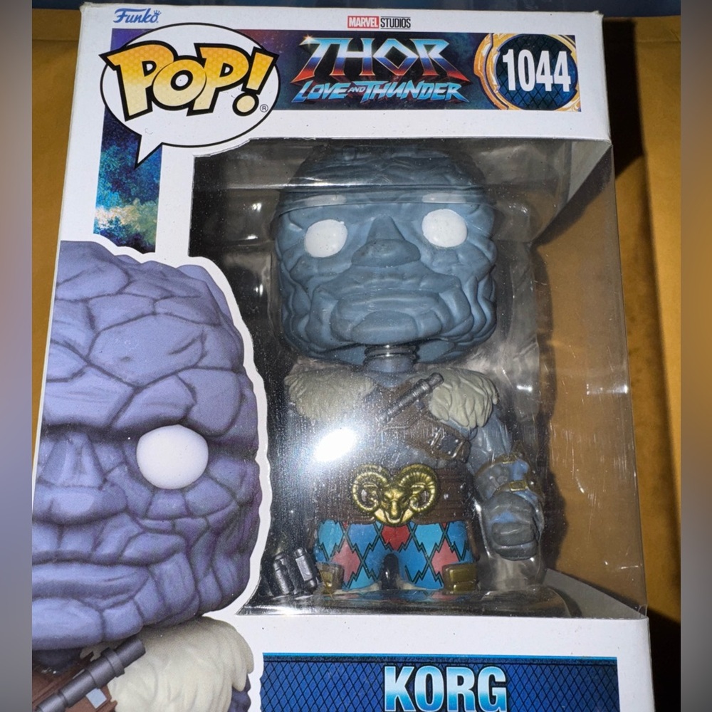 Funko Pop! Korg with Blue and Brown Accents